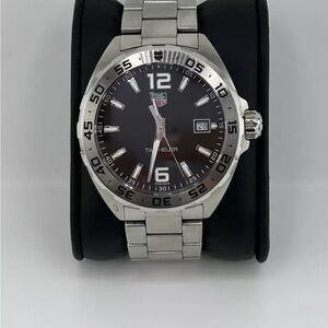 TAG Heuer Silver Stainless Steel Watch
